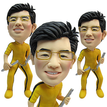 公仔娃娃-李小龍公仔